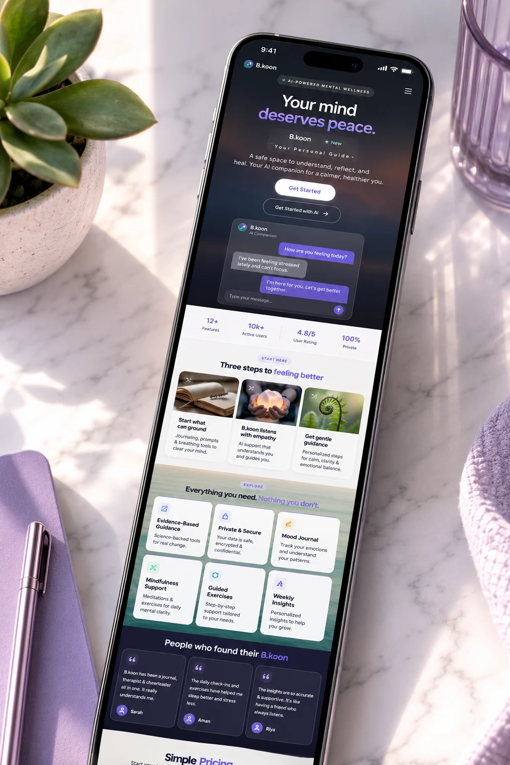 best mental wellness apps